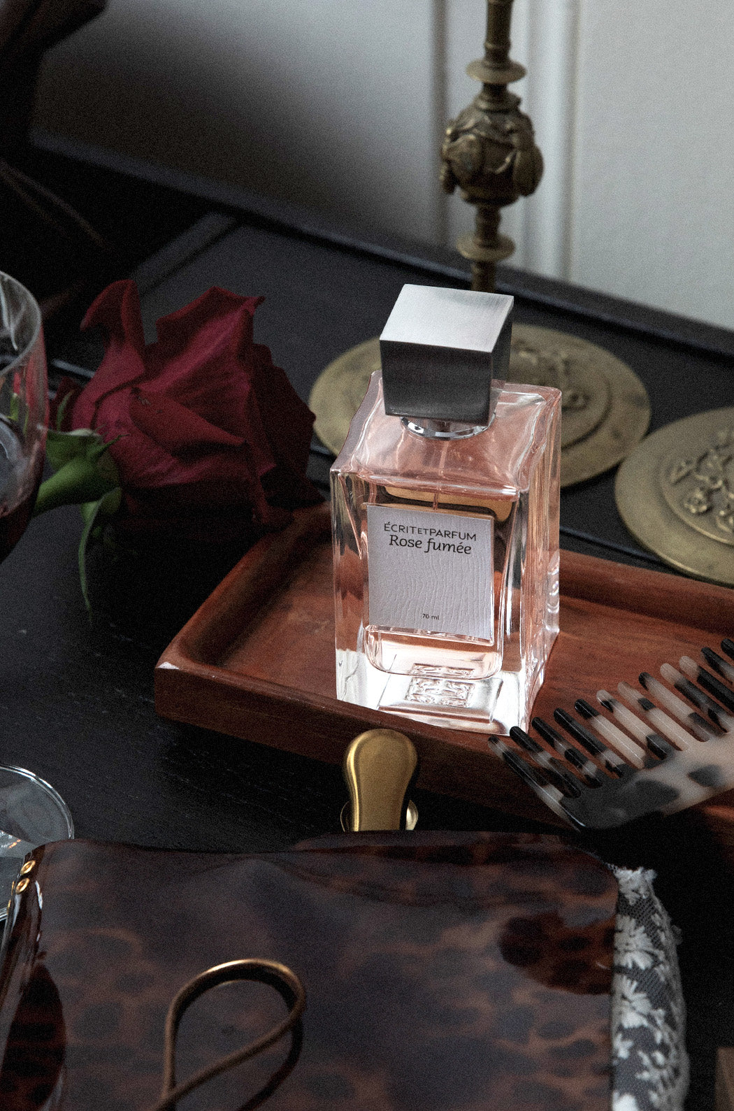 Rose fumée
