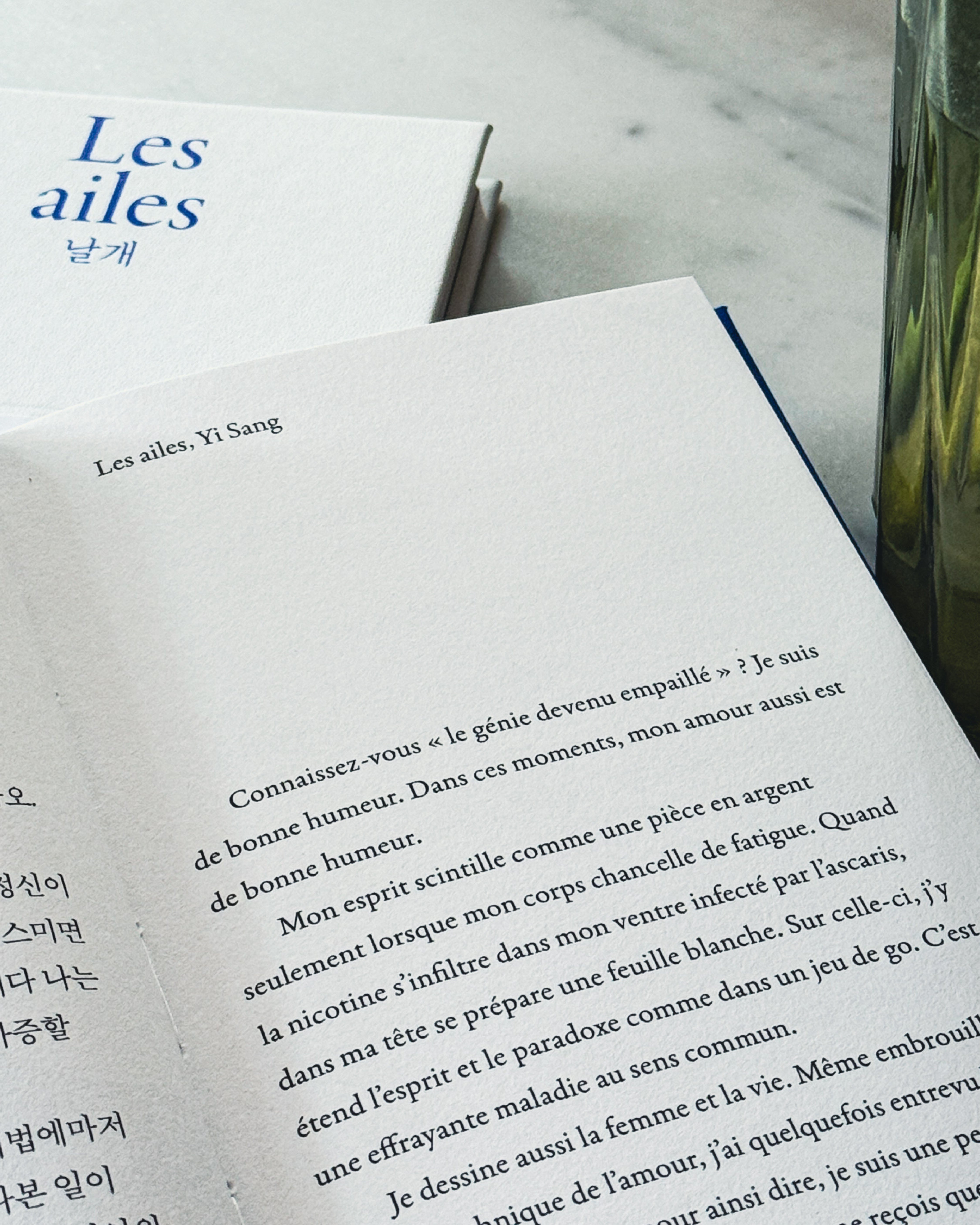 Les ailes x Éveil, Scented Book