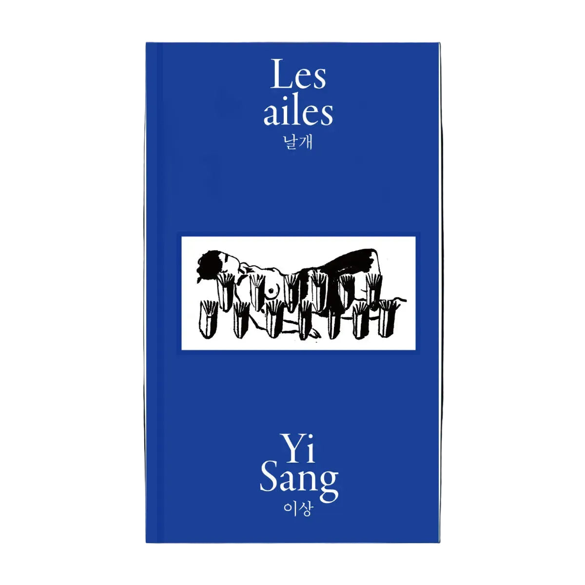 scented book les ailes by Yi-sang blue cover